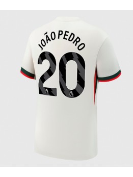 Moški Nogometna dresi replika Chelsea Joao Pedro #20 Gostujoči 2025-26 Kratek rokav